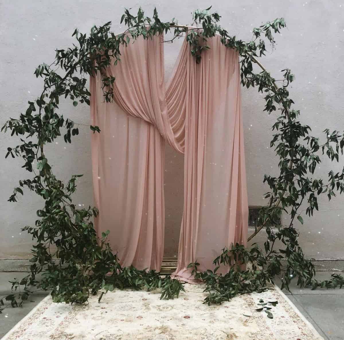 Fabric Draping Backdrop