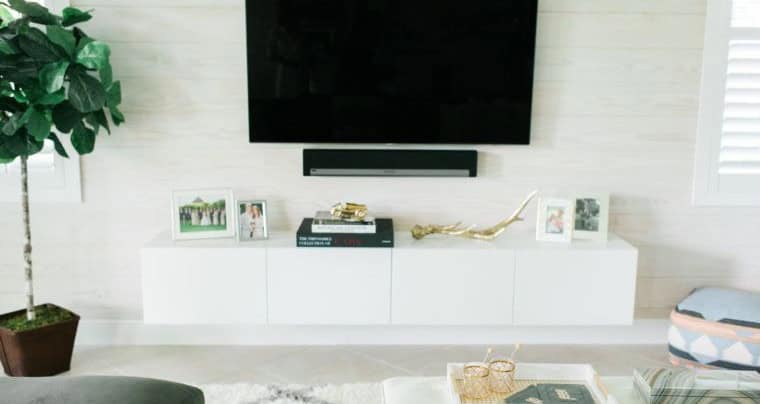 Create Your Own Floating TV Stand