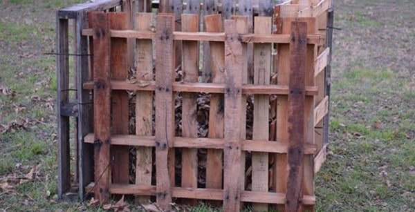 Pallet Project Compost Bin