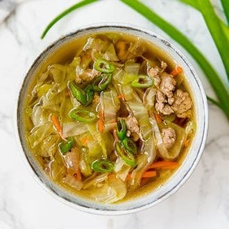 EGG ROLL SOUP