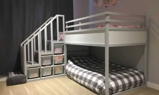 Bunk Bed with Stairs