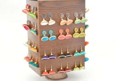 DIY Cereal Box Jewelry Organizer