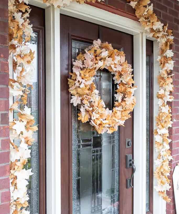 Leafy Grapevine Autumn Wreath