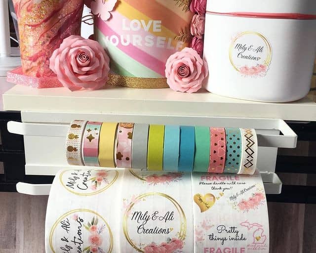 Magnetic Washi Tape Dispenser