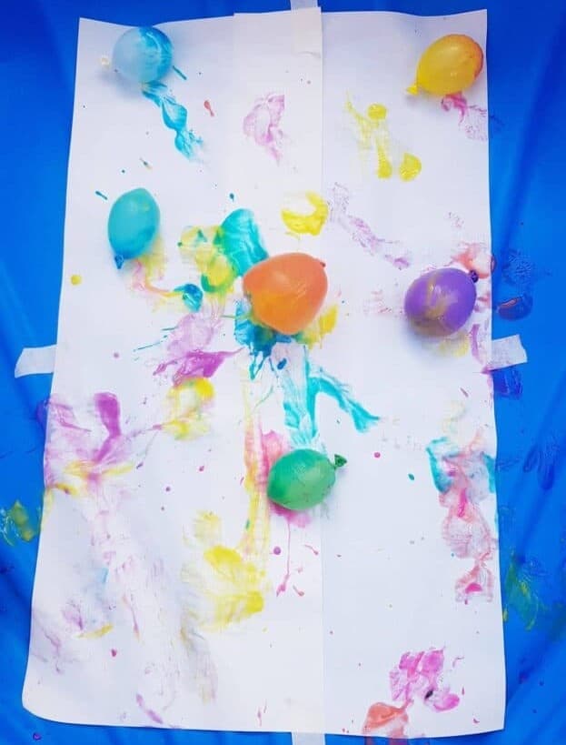 Water Balloon Painting