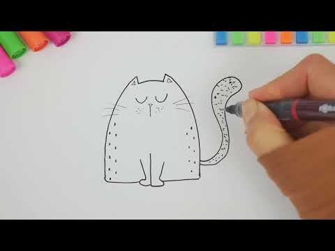 Watch: How to Draw Cats