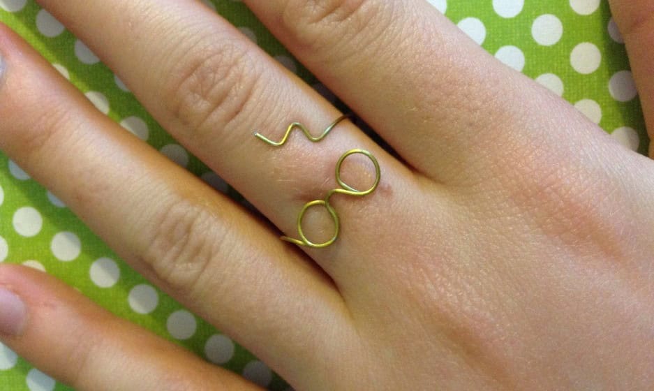 Harry Potter Lightning Bolt Ring