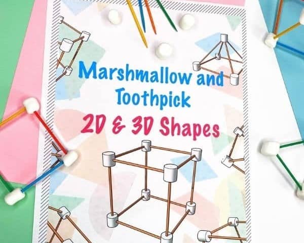 Build Geometric Shapes with Marshmallows