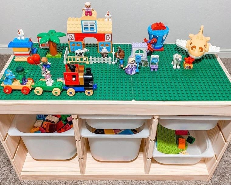 Customized Lego Table