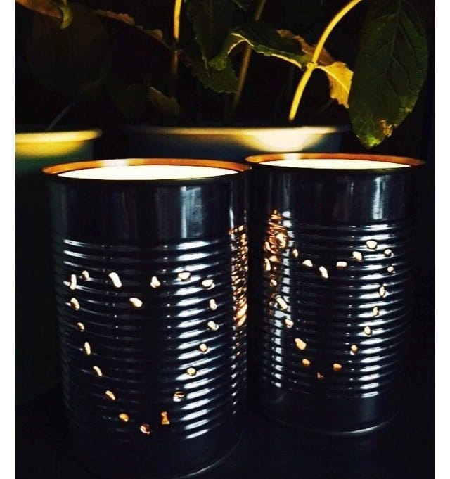 Tin Can Lanterns