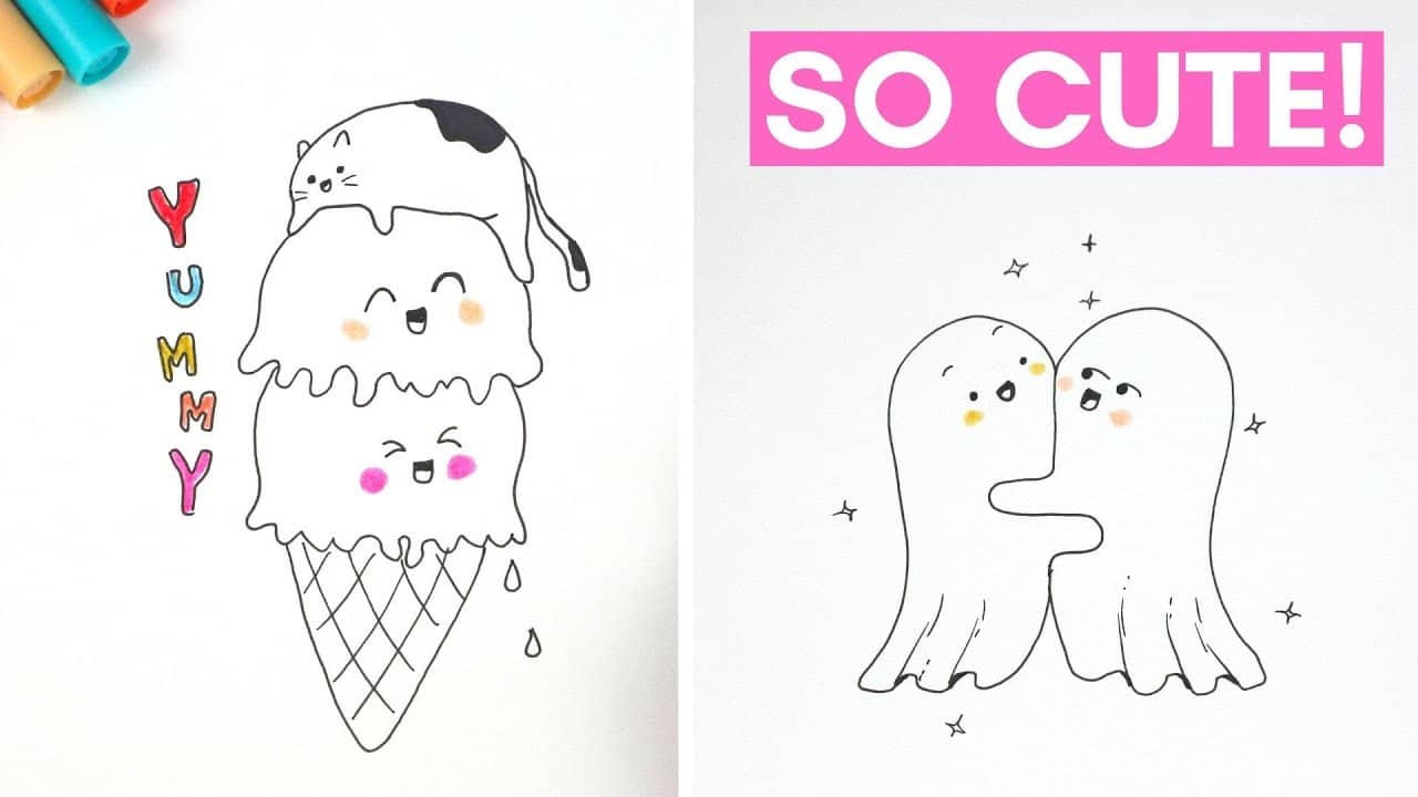 51 Cute Drawing Ideas