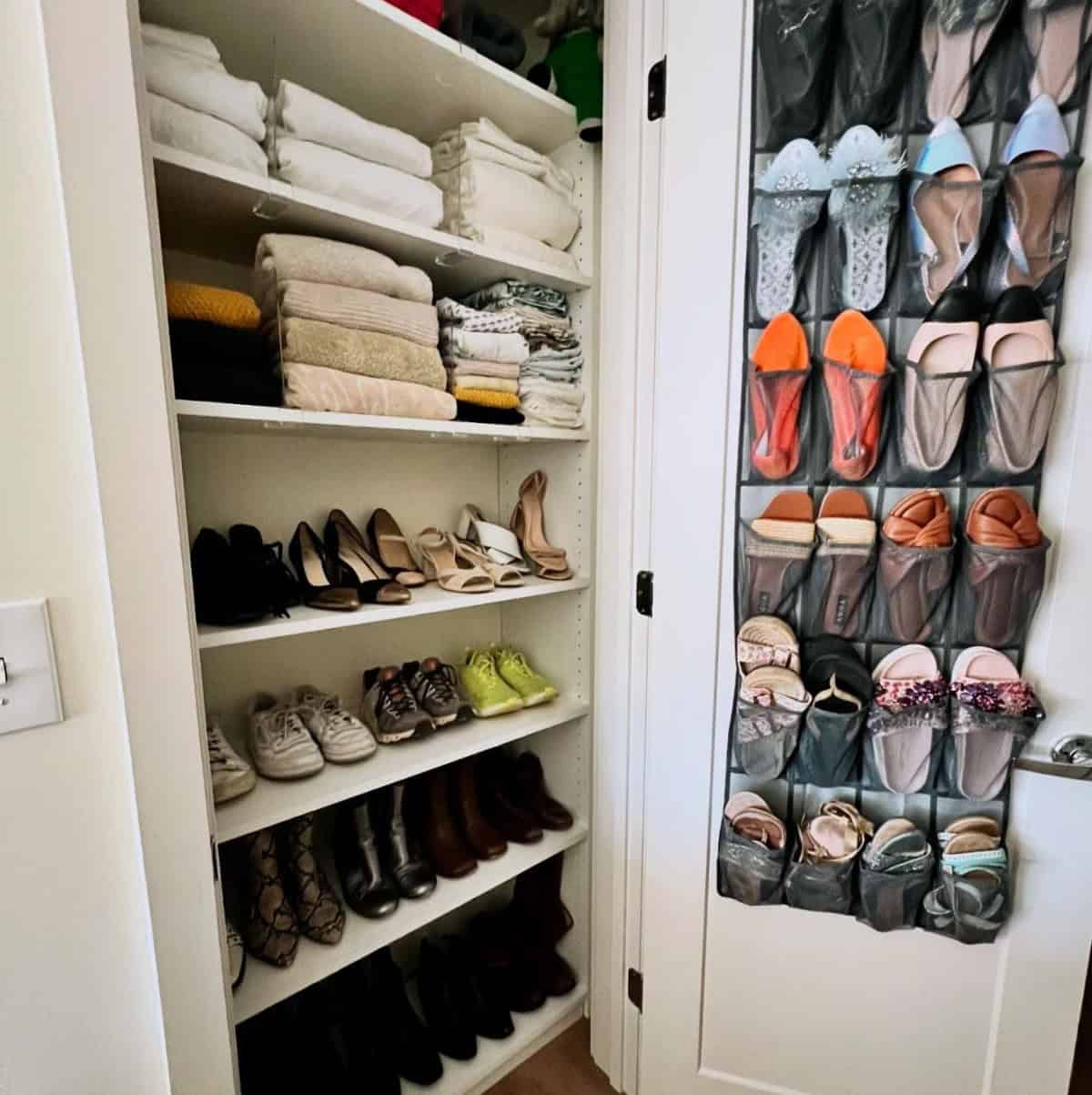 Over the Door Shoe Storage