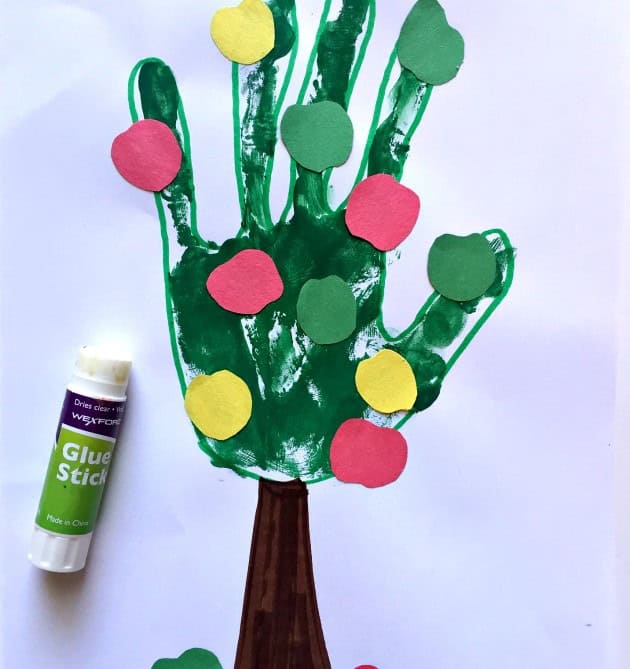 Handprint Apple Tree