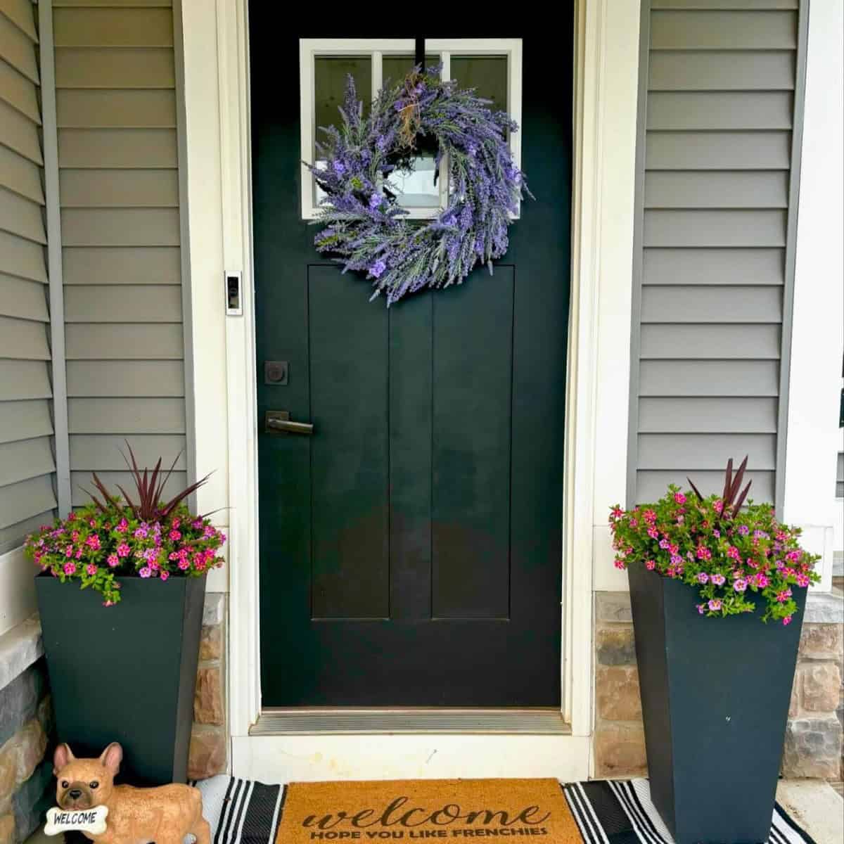 A Rustic Lavender Wreath