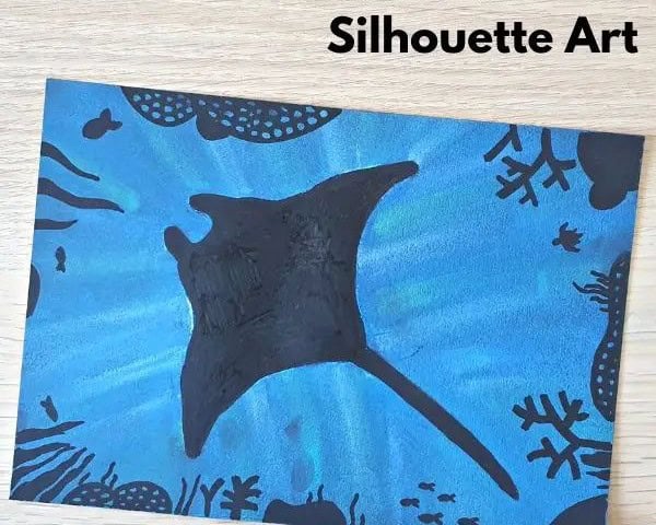 Under The Sea Silhouette Art