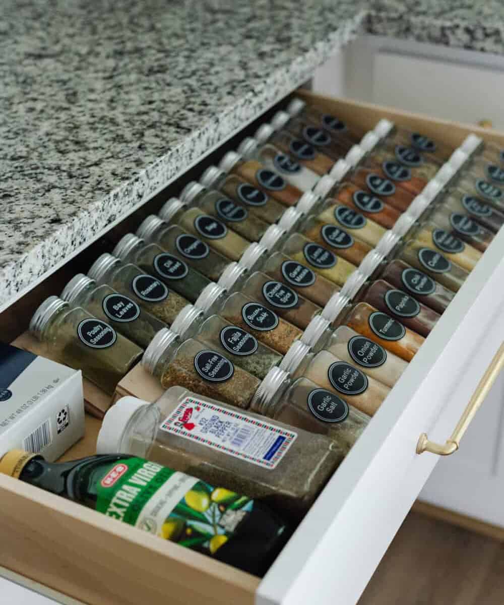 Spice Drawer Organizer