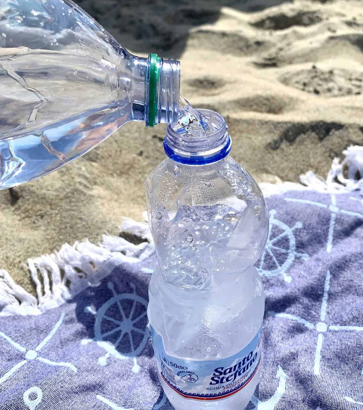 Freeze Half a Bottle of Water