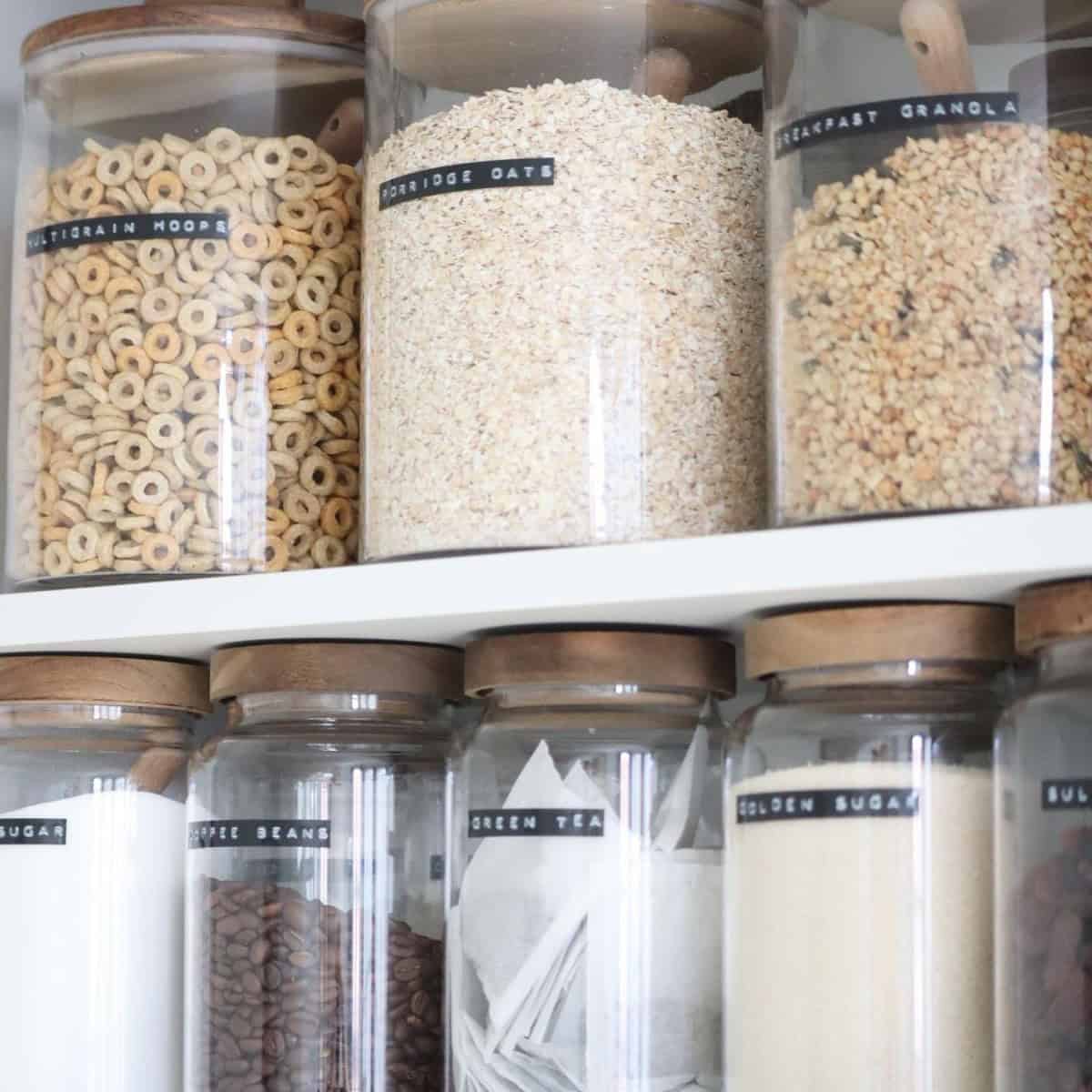 Labeled Jars