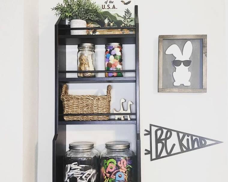 Vadholma Kids or Playroom Shelf