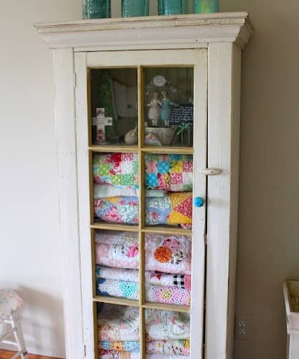 Shabby Chic Tallboy for Your Blankets