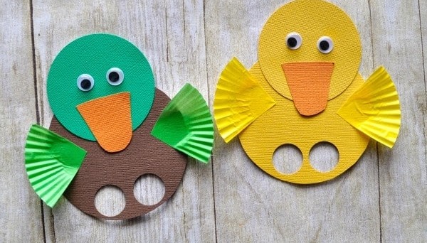 Adorable Duck Finger Puppets