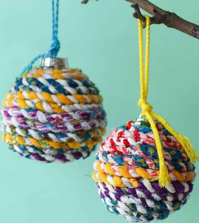 Recycled Christmas Ornaments