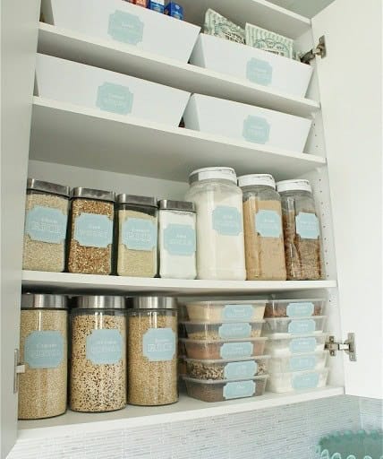 Organize Your Pantry Cabinet