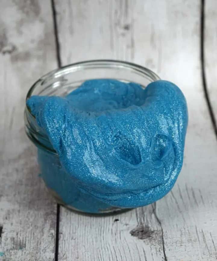 Frozen Glitter Slime