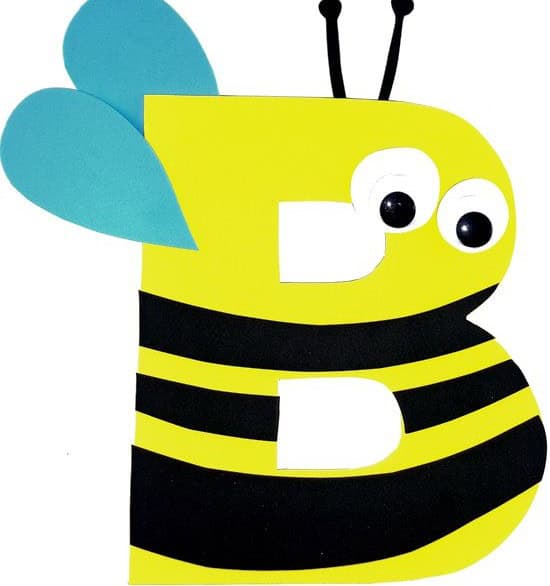 B is for “Bee” Letter Craft