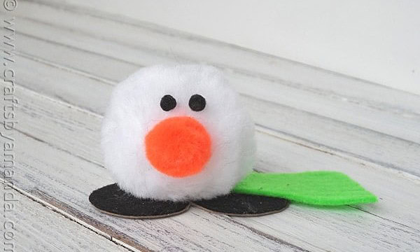 Pom Pom Snowman