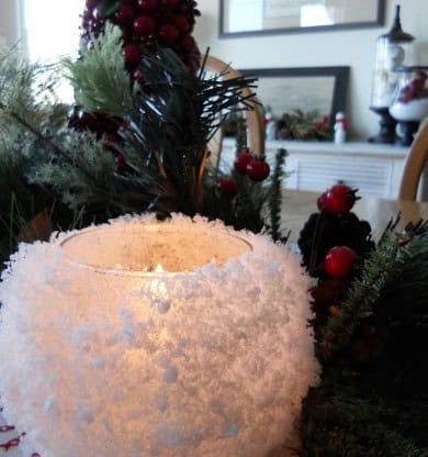 Snowball Candle Holder