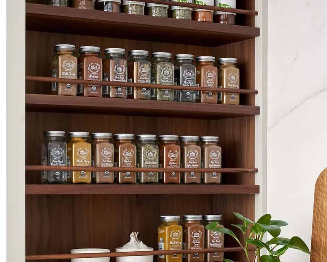 Open Spice Rack