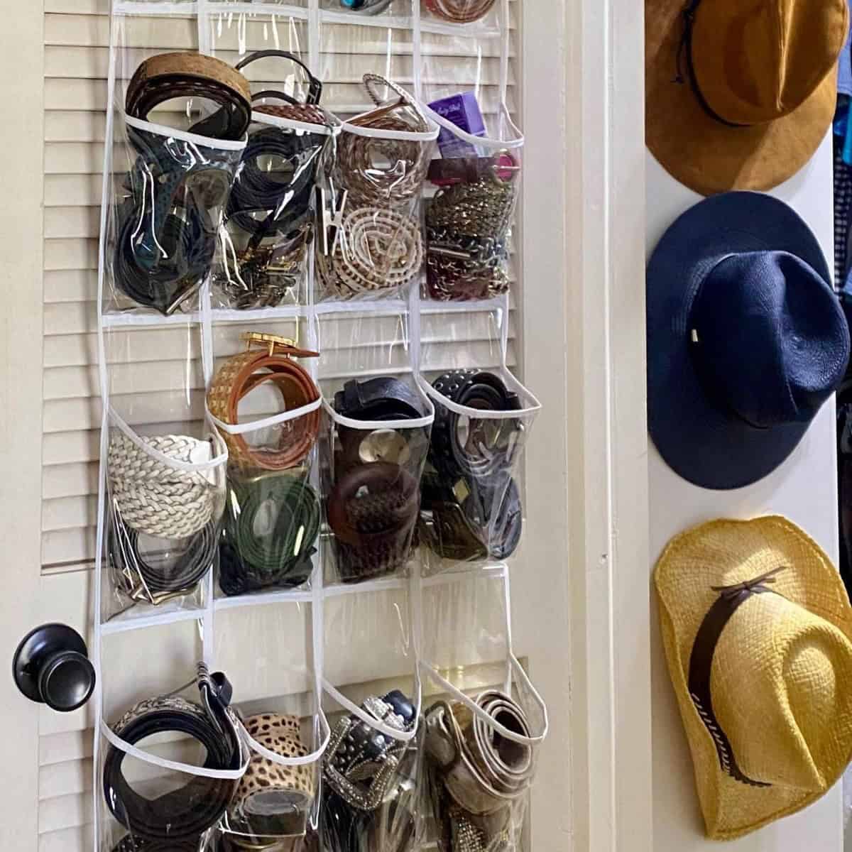 Shoe Organizer for Belts