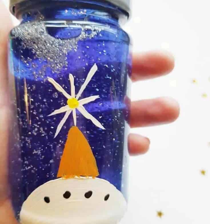 Christmas Glitter Jars