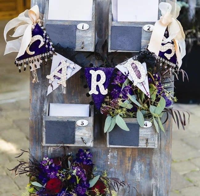 Vintage Cubby Card Holders