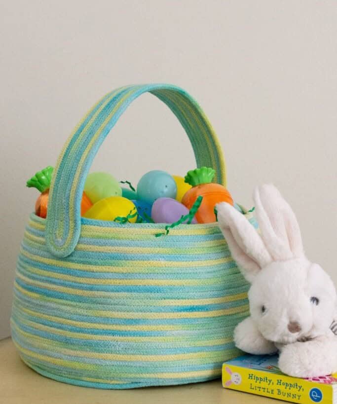 DIY Rope Easter Basket