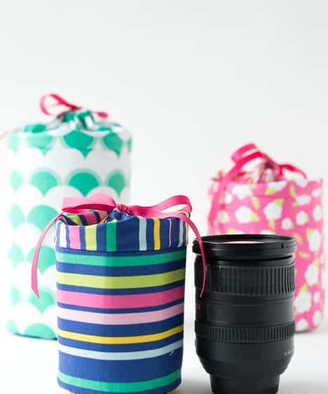 Padded Camera Lens Case