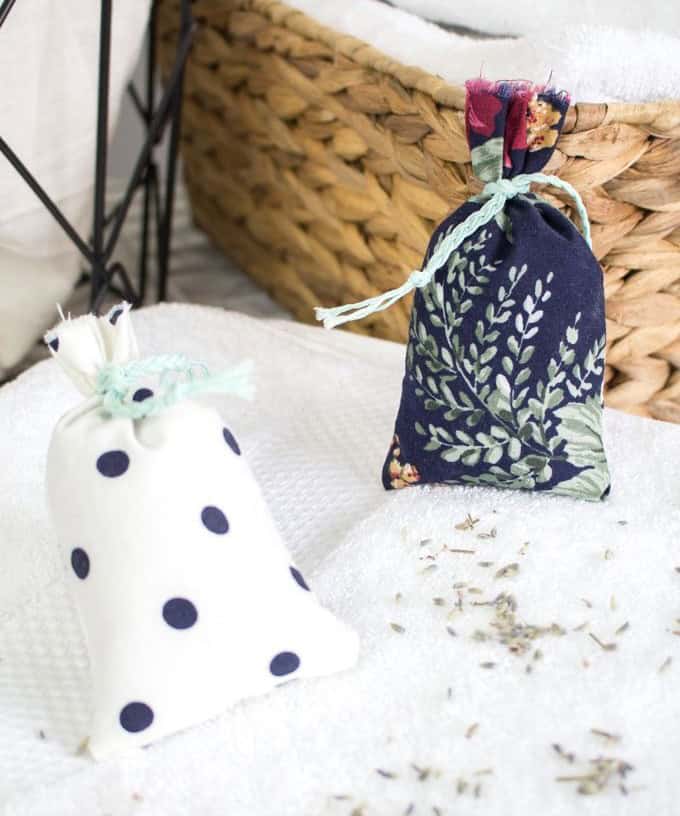 Homemade Lavender Sachet