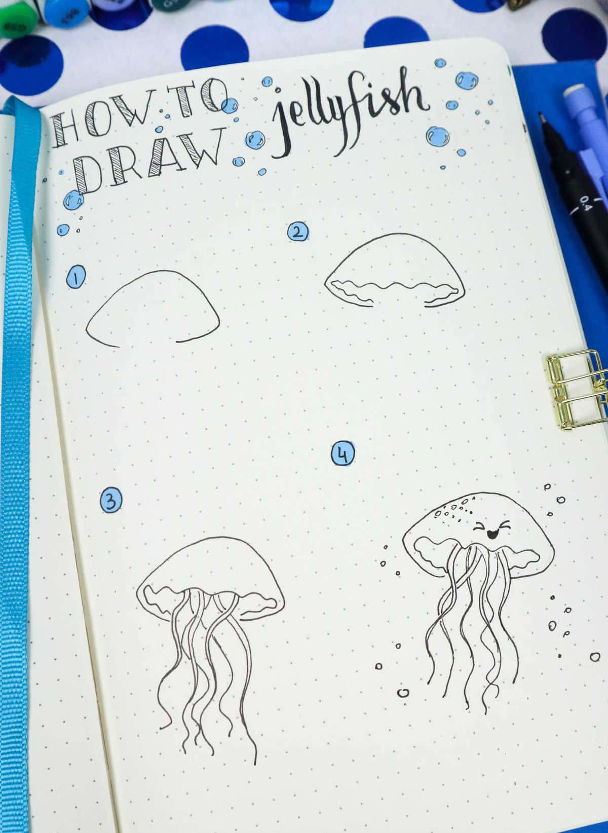 How to Draw a Jellyfish