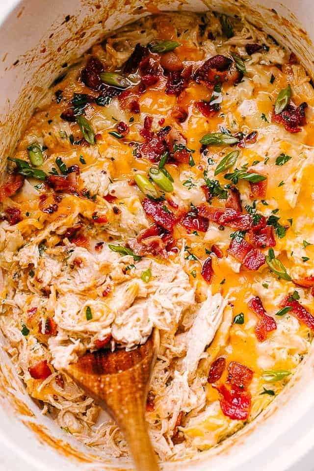 SLOW COOKER CRACK CHICKEN