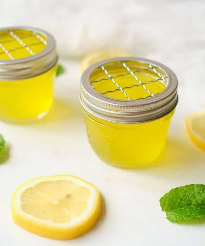 Peppermint And Lemon Gel Air Freshener