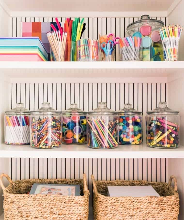 Craft Closet Space Organizer