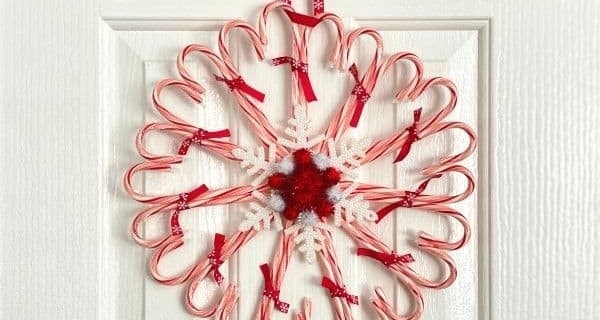 Christmas Cane Wreath