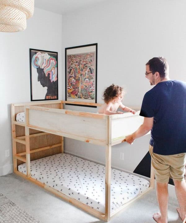 Toddler Bed to Bunk Bed