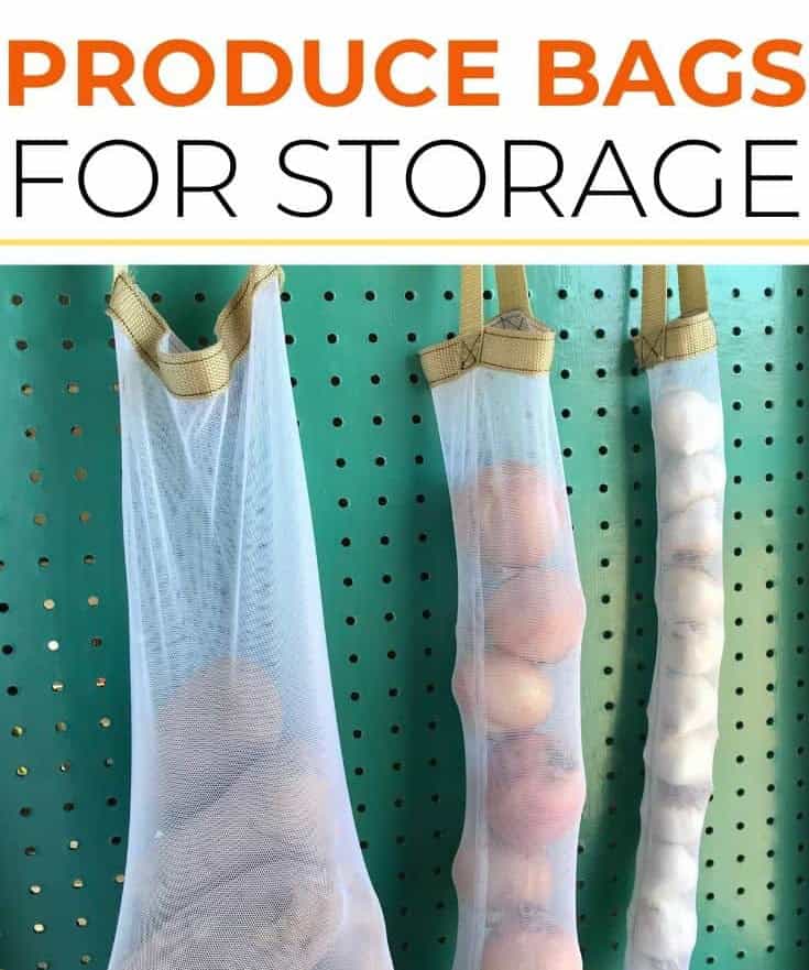 Hanging Mesh Produce Bag Storage