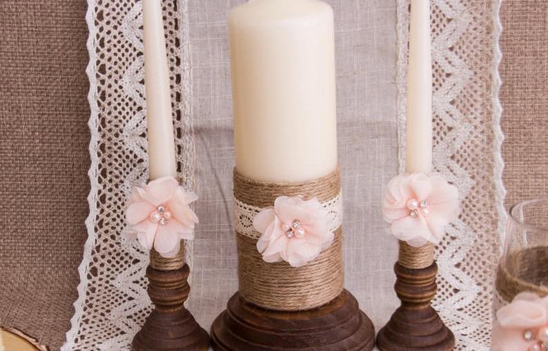 Rustic Candles