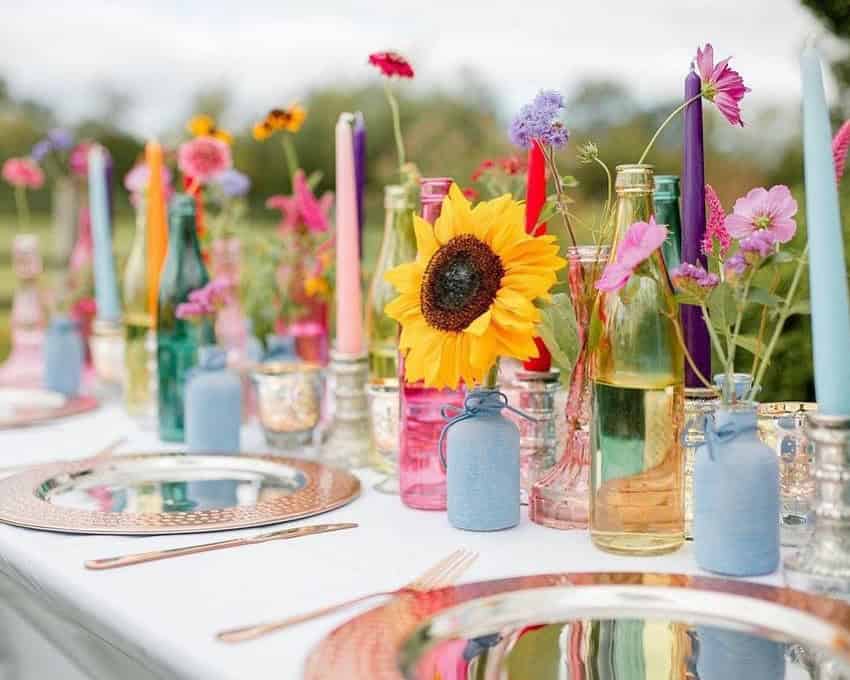 Sunflowers and Rainbows