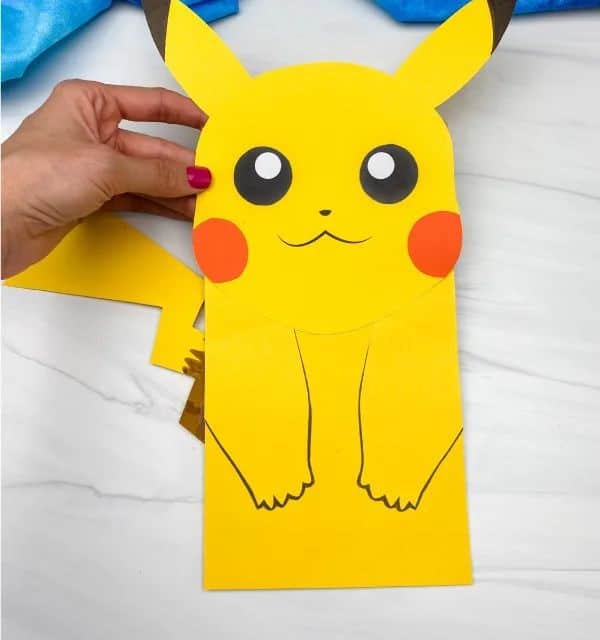 Paper Bag Pikachu