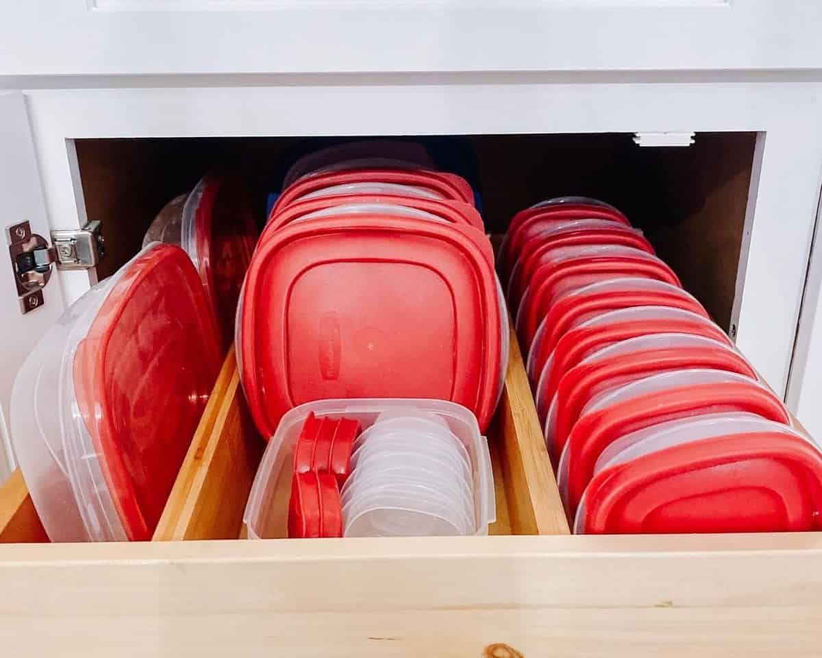 Tupperware Drawer