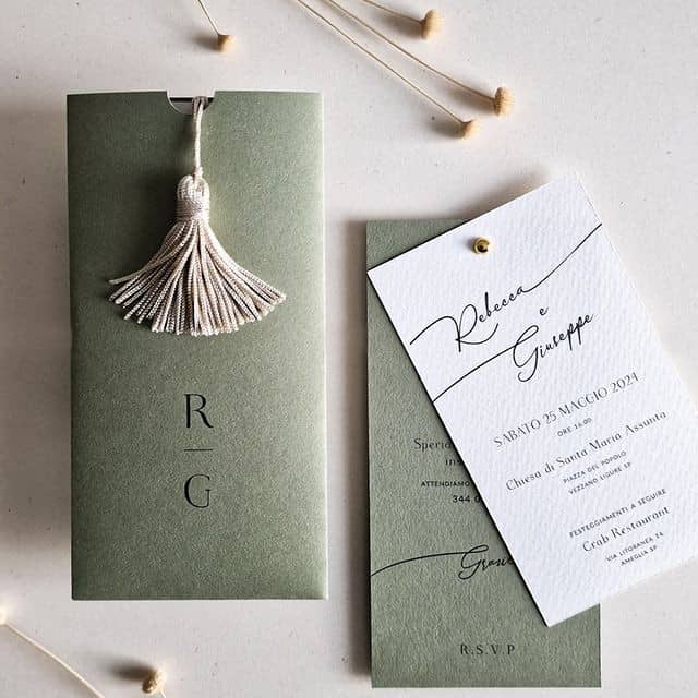 Elegant Small Rectangular Invites